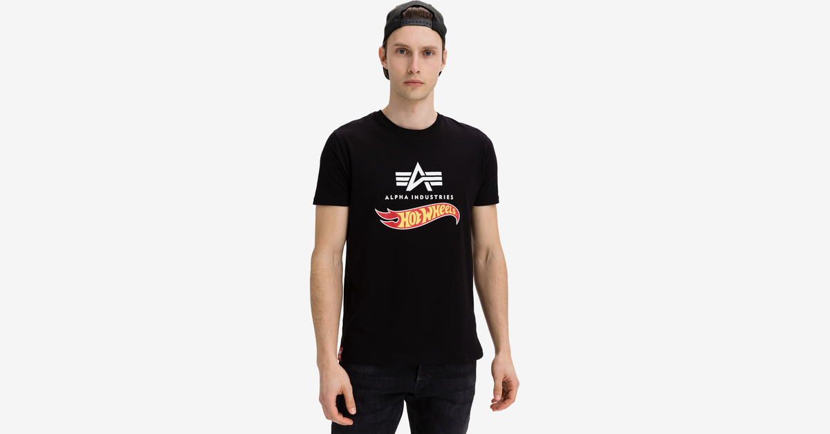 - T-shirt Wheels Industries Hot Flag Alpha