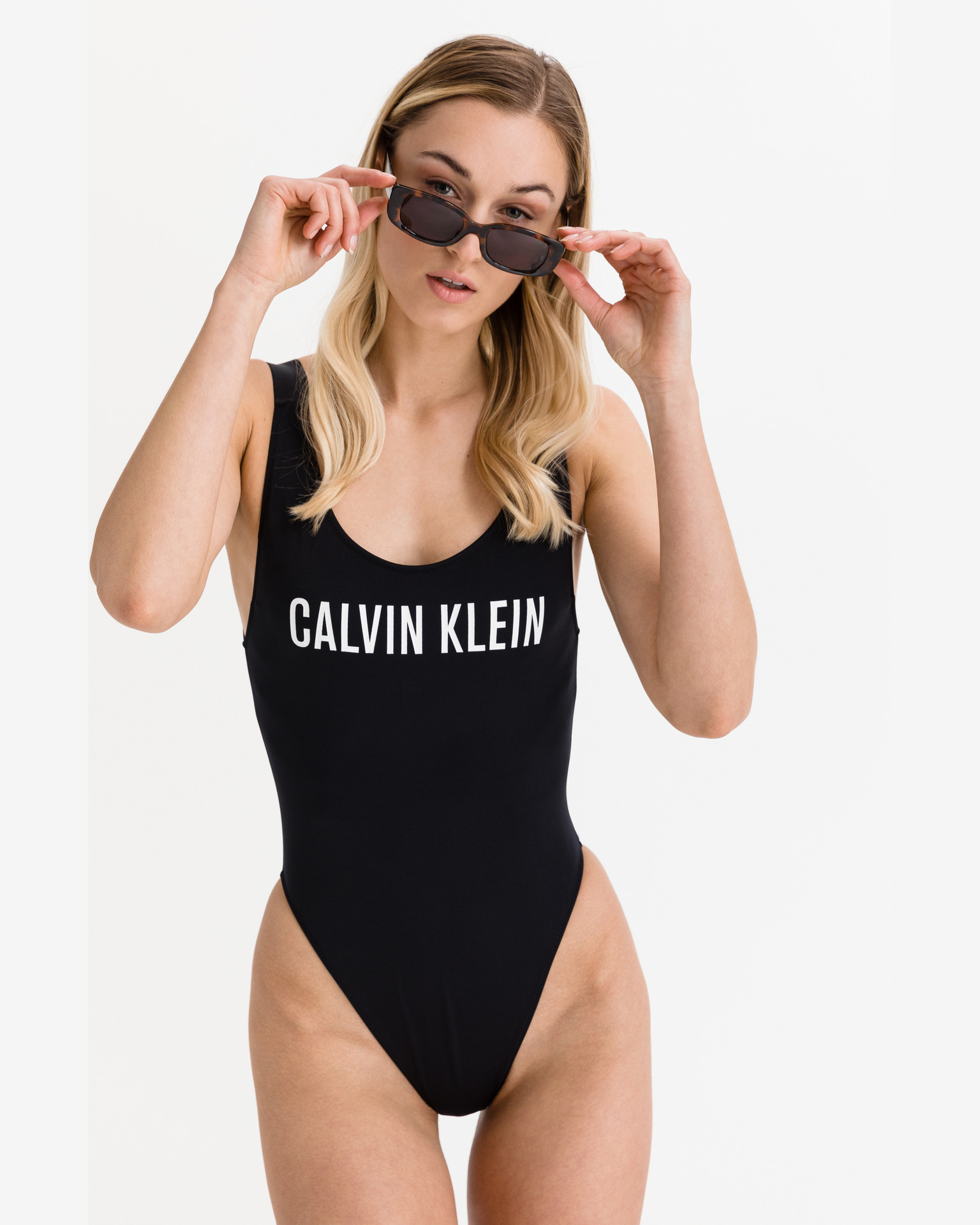 Obrázok Jednodielne plavky Calvin Klein | Čierna | Dámske | L