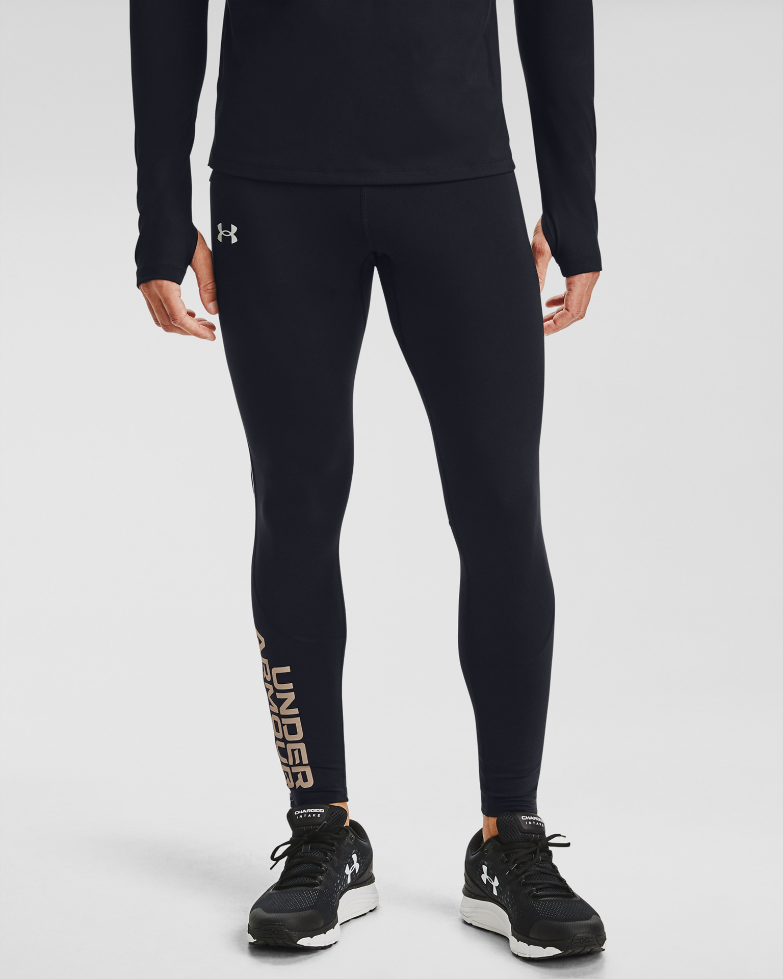  Under Armour Men's HeatGear Iso-Chill Leggings Tights L White :  Clothing, Shoes & Jewelry