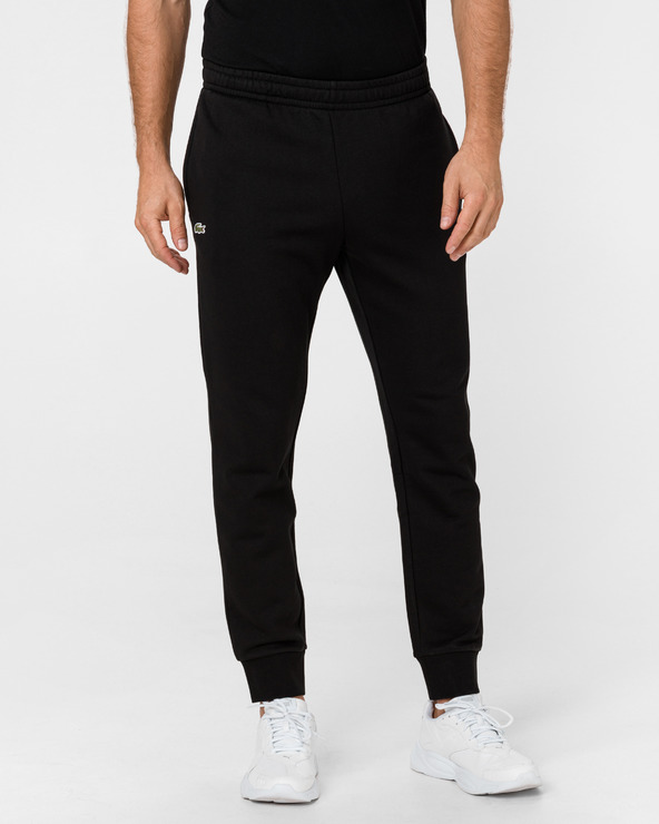 Lacoste Sport Cotton Fleece Spodnie dresowe Czarny