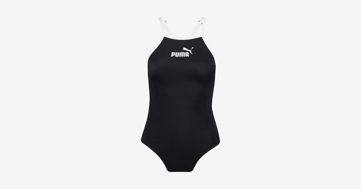 Puma - Racerback One-piece Swimsuit Bibloo.com