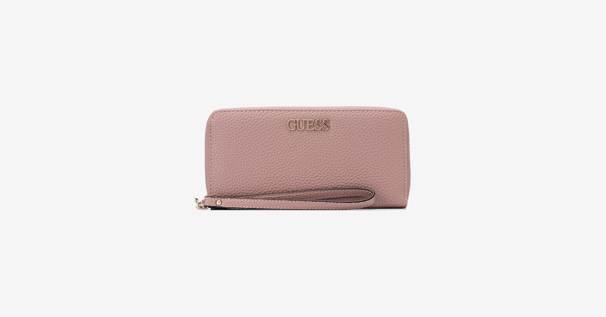 Wallet GUESS Green in Cotton - 39892327