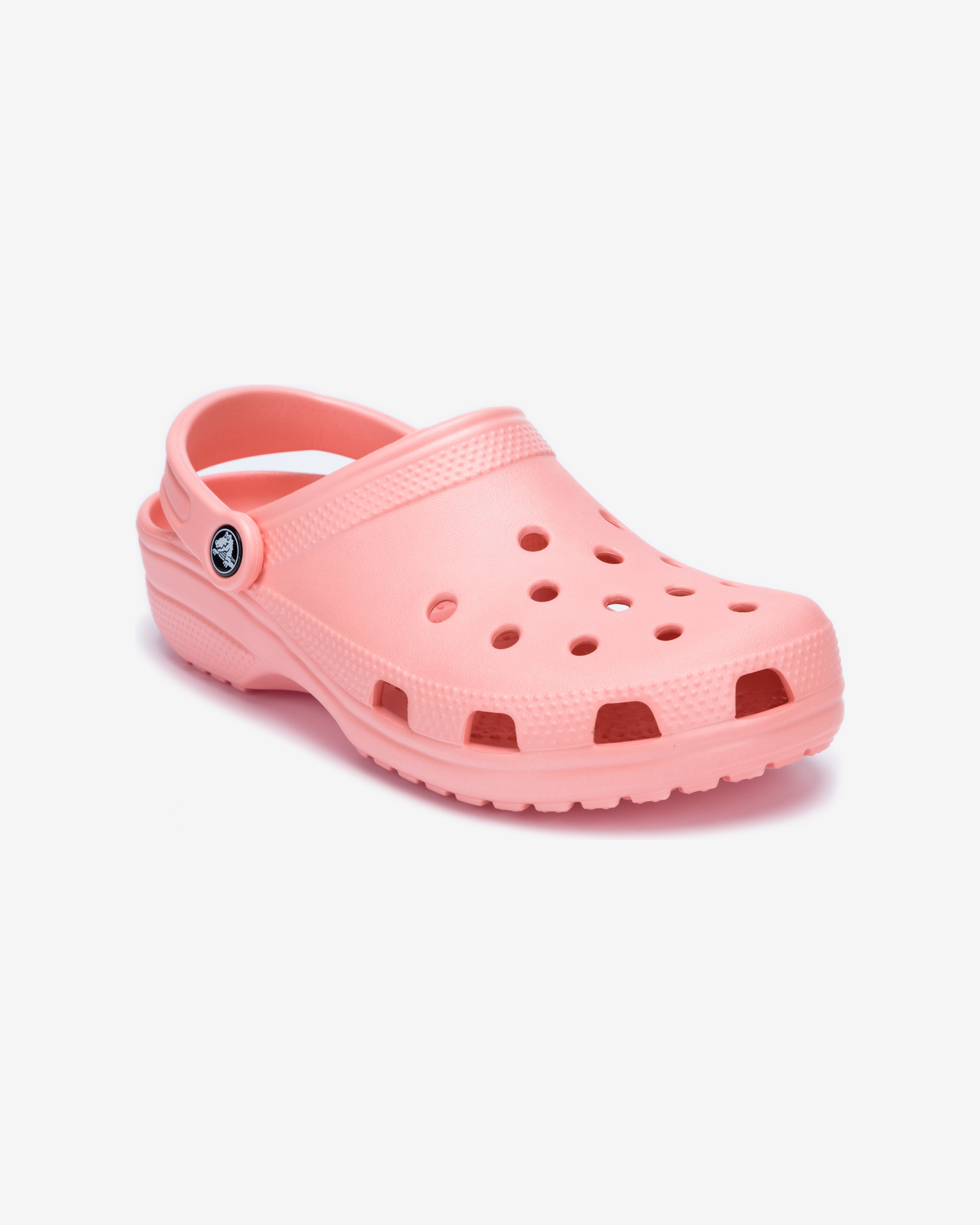 salmon colored crocs