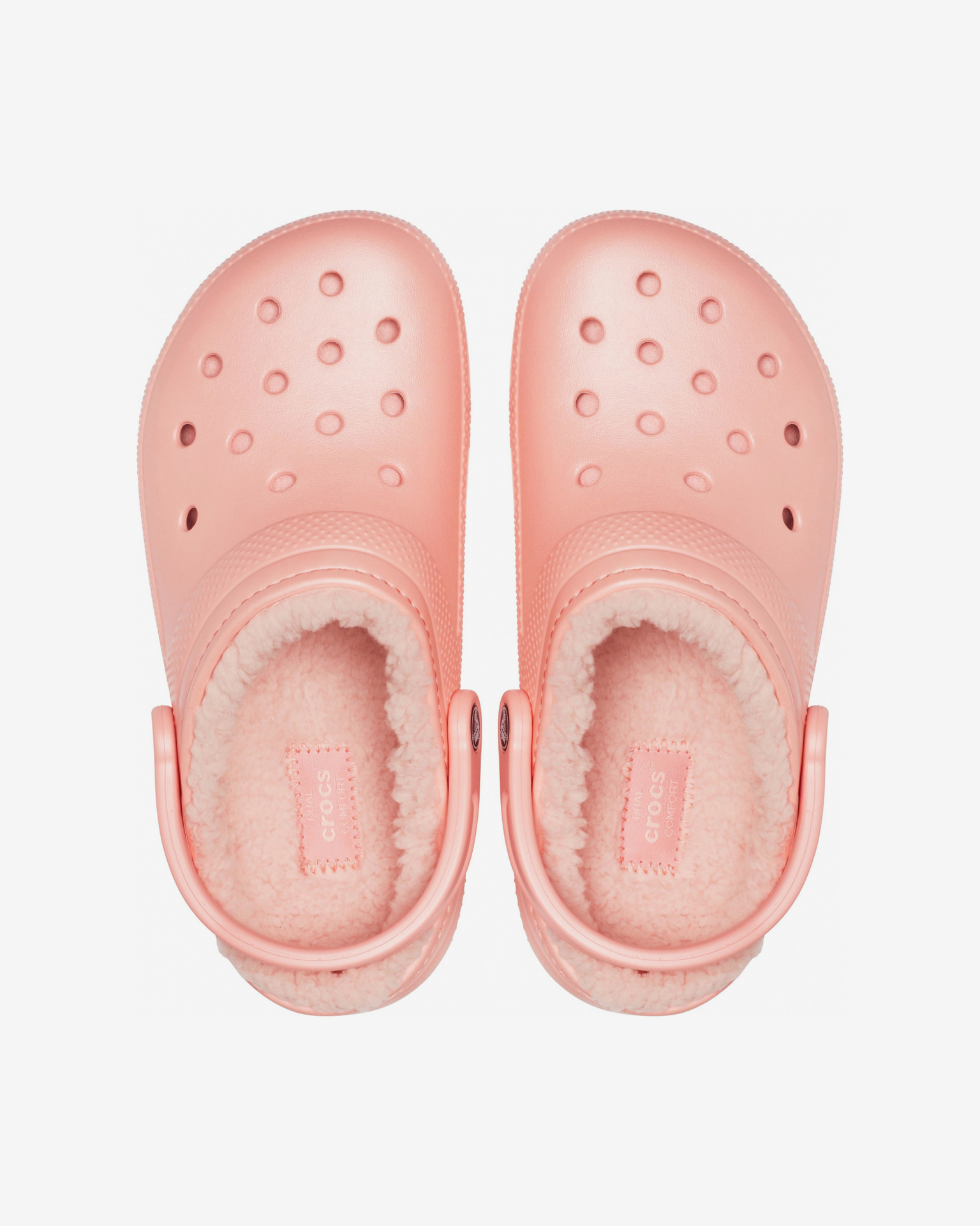 crocs classic lined clog pink