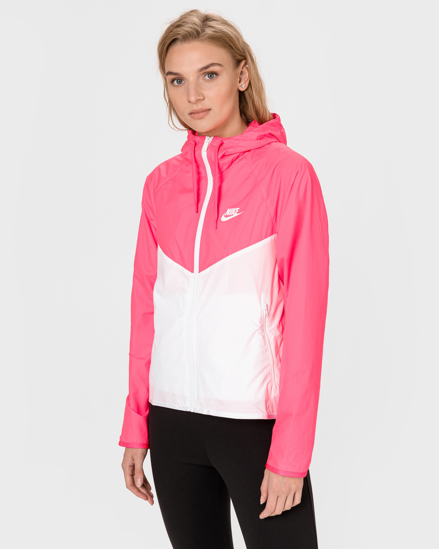 Nike Women Sportswear Windrunner (pink glow / white)