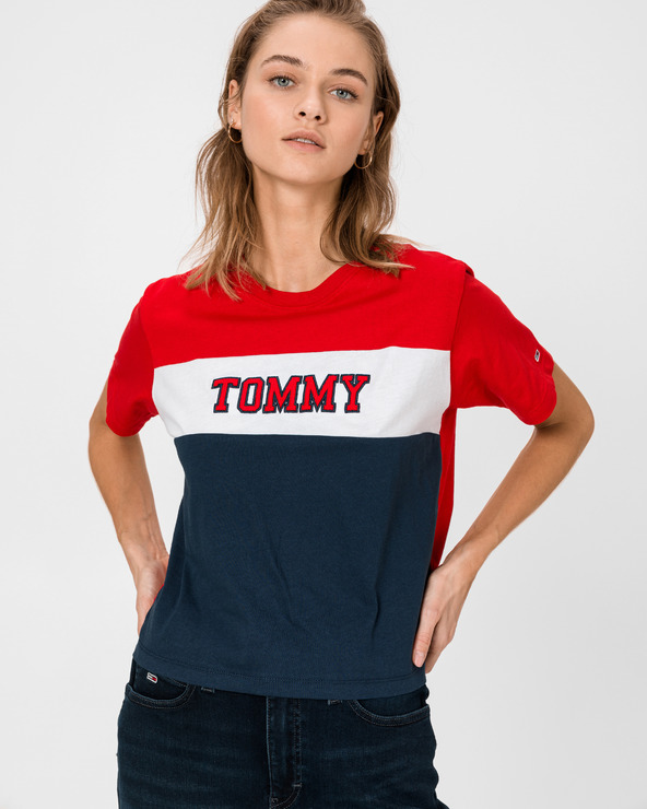 Tommy Jeans T-shirt Sin Cherven