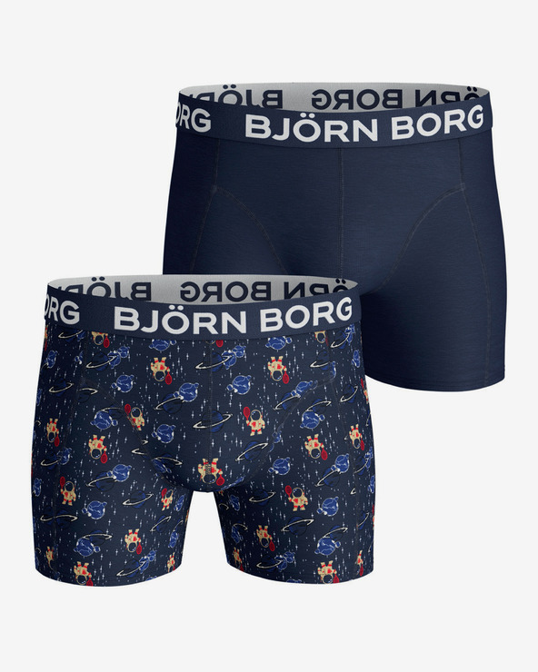 Björn Borg Spaceman Boxers 2 pcs Blau