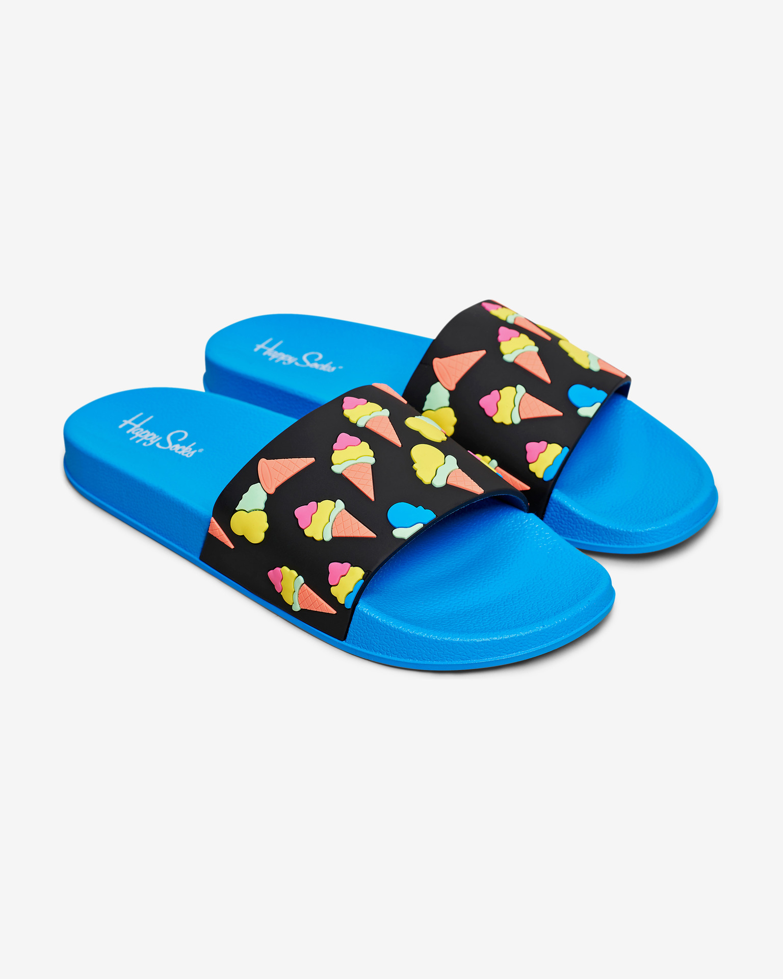 Pool Slider Ice Cream Pantofle Happy Socks | Modrá | Pánské | 36-37