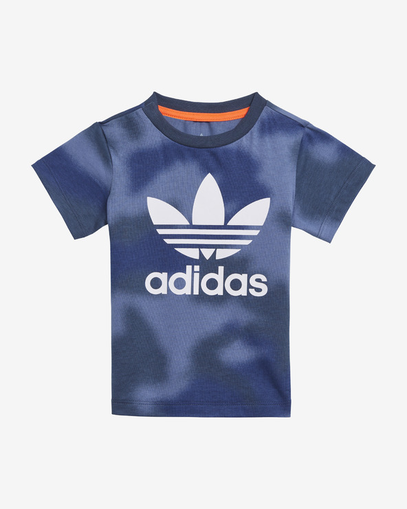 adidas Originals All-Over Print Triko dětské Modrá