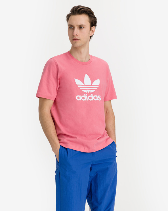 adidas Originals Adicolor Classic Trefoil T-Shirt Rosa