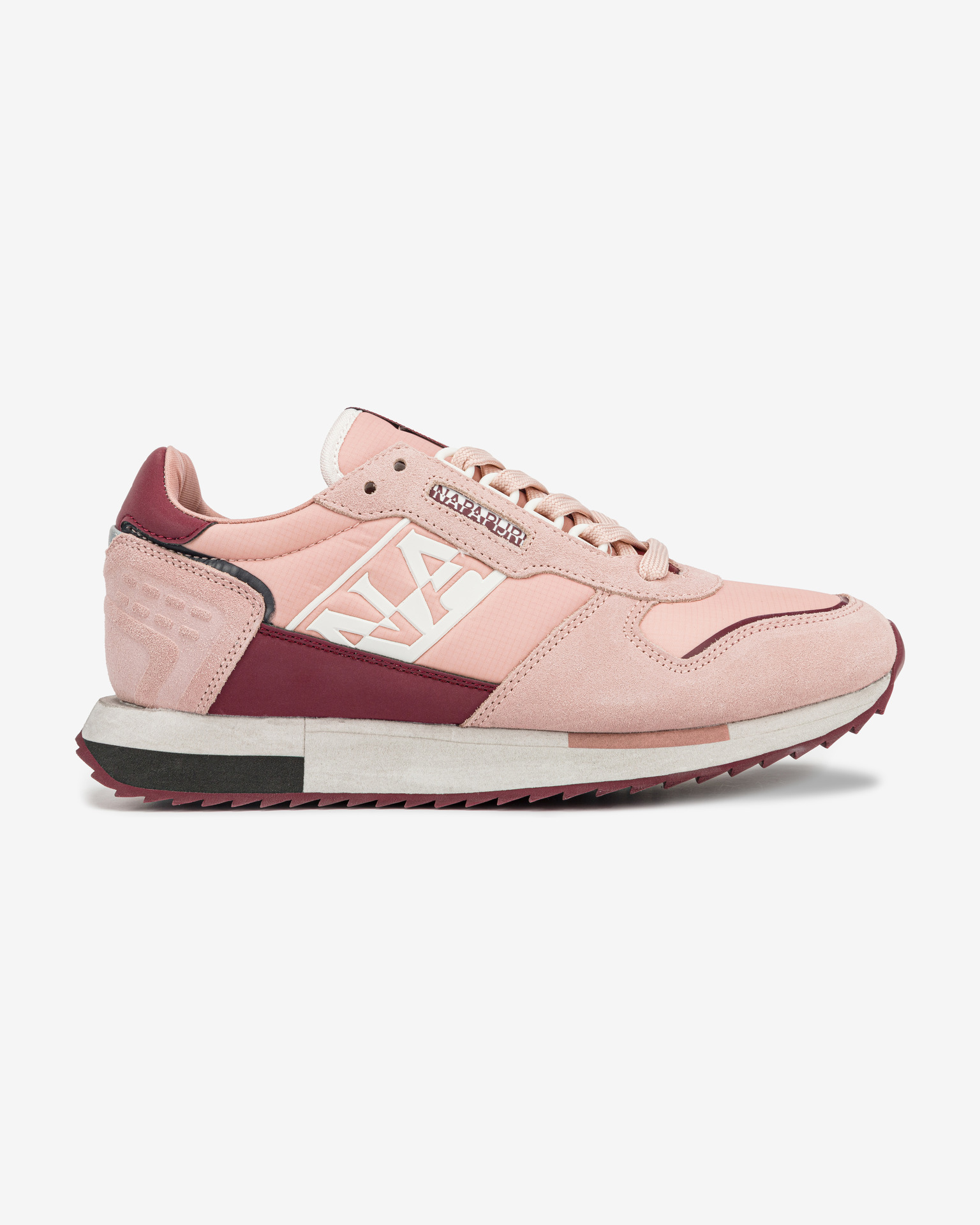  NAPAPIJRI Women's Shoes NP0A4GA8 Pink Suede Sneaker Running  Outdoor Mountain Suede, pink, 6 US