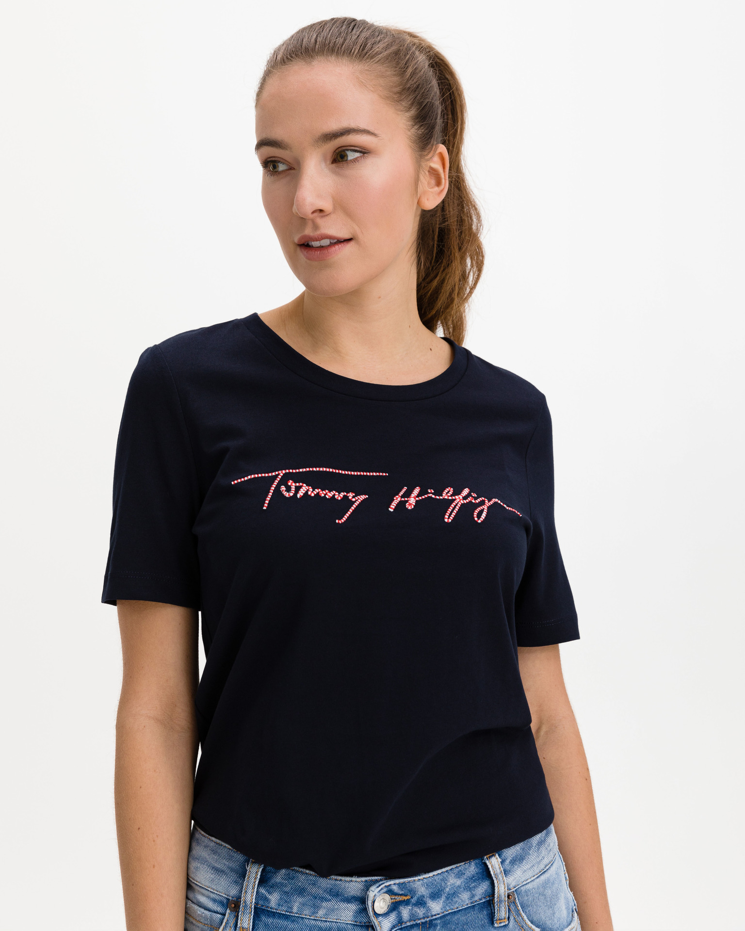Løs Færøerne Folde Tommy Hilfiger - T-shirt Bibloo.com