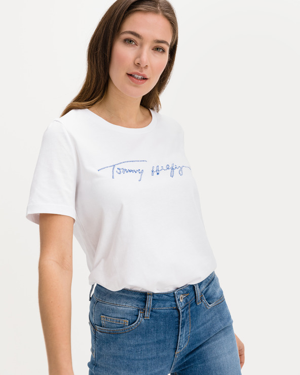Tommy Hilfiger T-shirt Byal