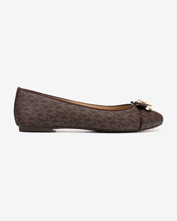 mk alice logo ballet flat