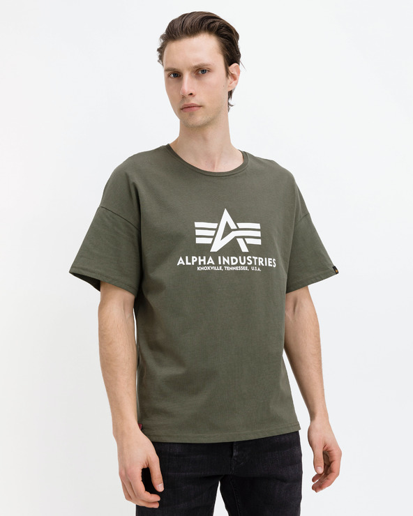 Alpha Industries Basic T-Shirt Grün