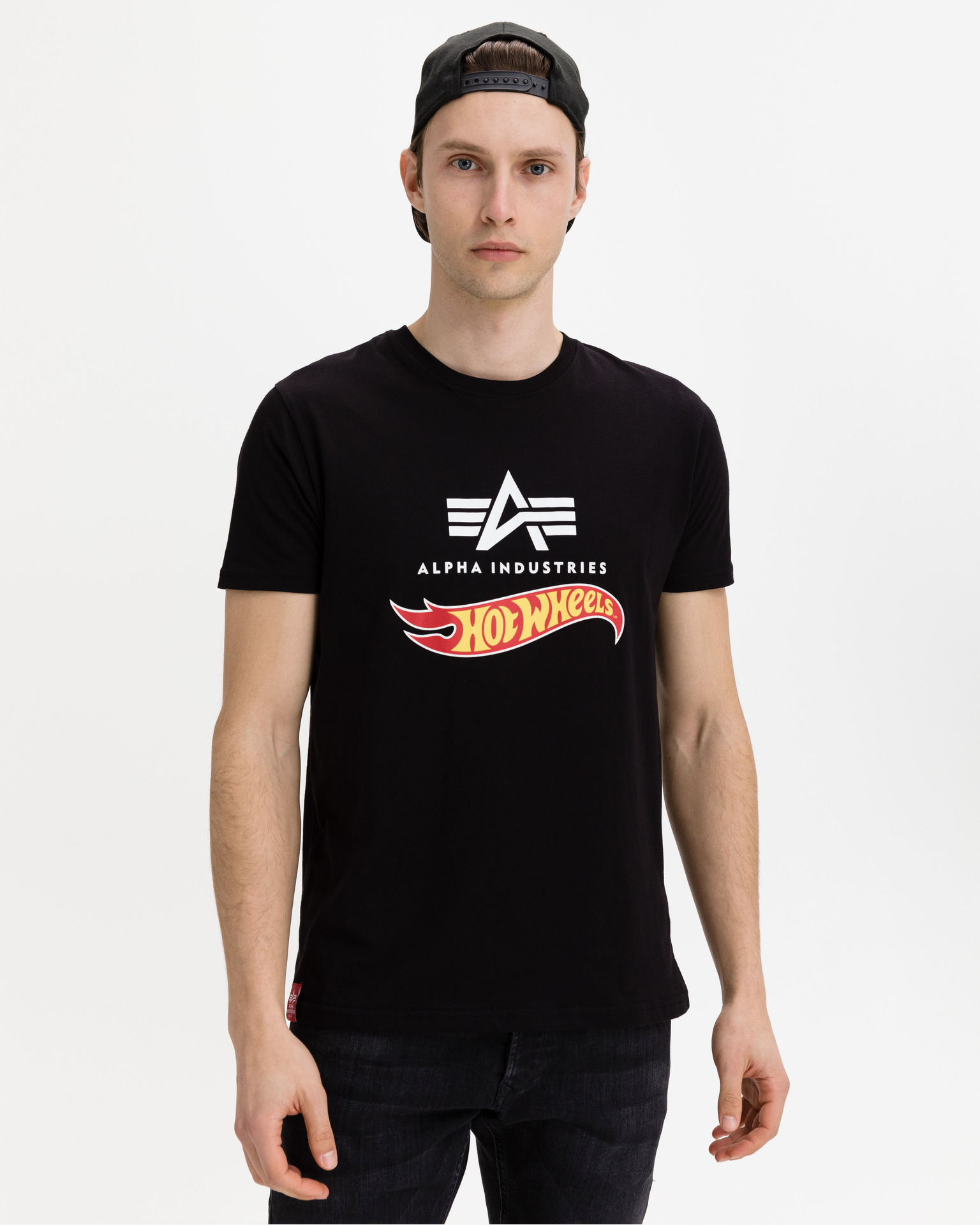 Alpha Industries - Wheels Hot Flag T-shirt
