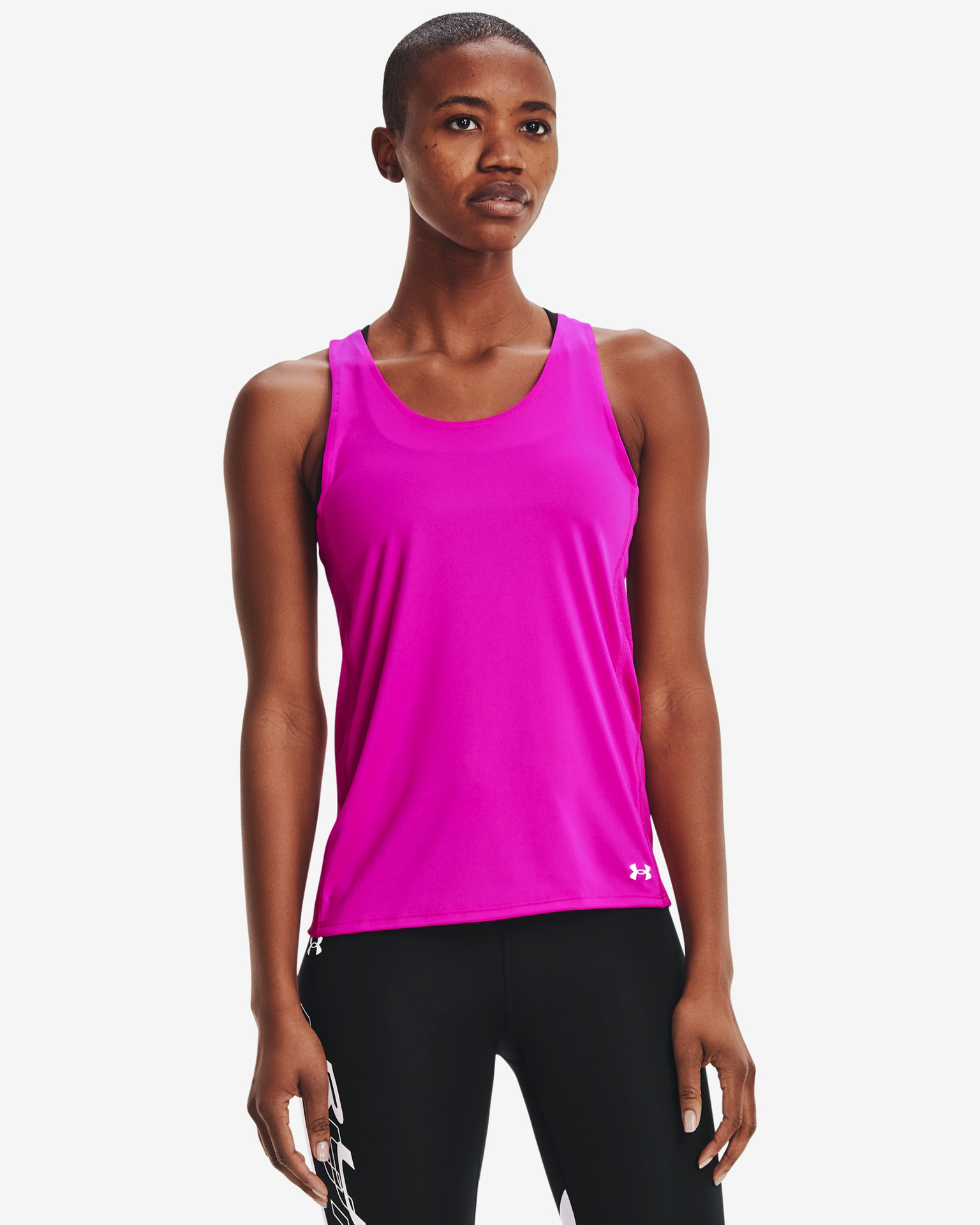 Tank top Under Armour UA ISO-CHILL LASER TANK-PNK 