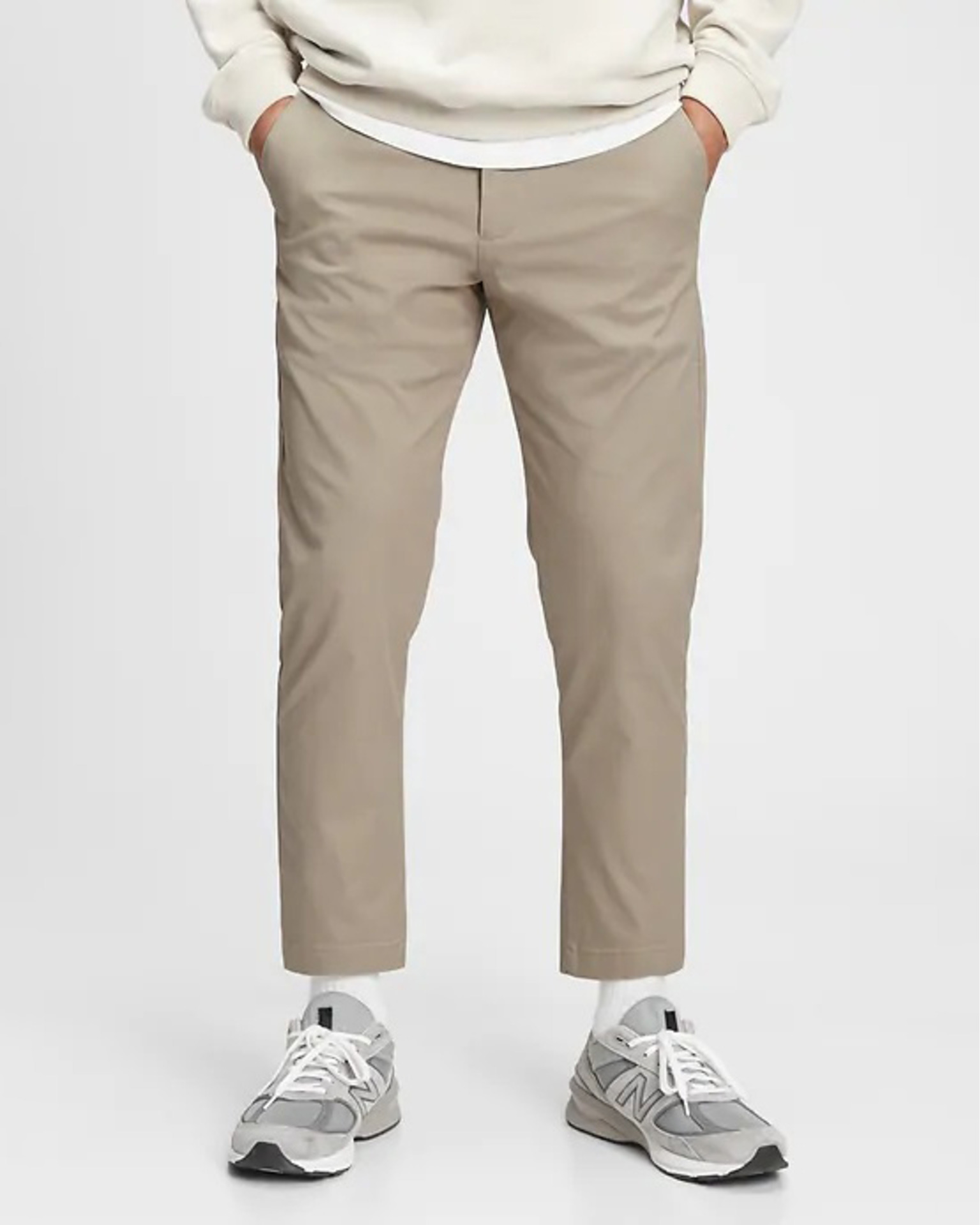 Buy GAP Slim Fit Khaki Trousers Online | ZALORA Malaysia