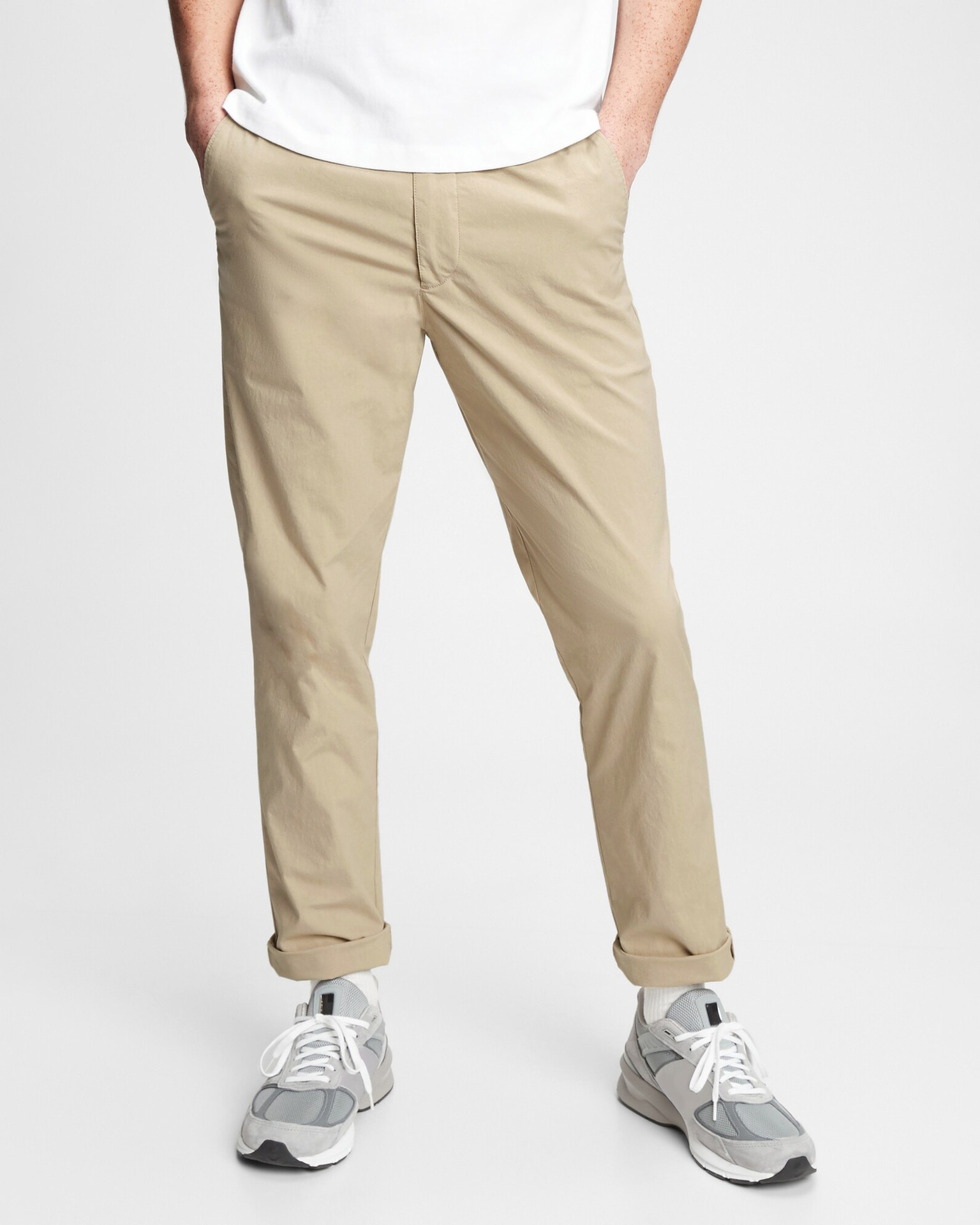 Buy Cream Gap Twill Cotton Mens Cargo Pants Online At Best Prices   Tistabene