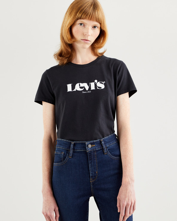 Levi's® The Perfect Koszulka Czarny