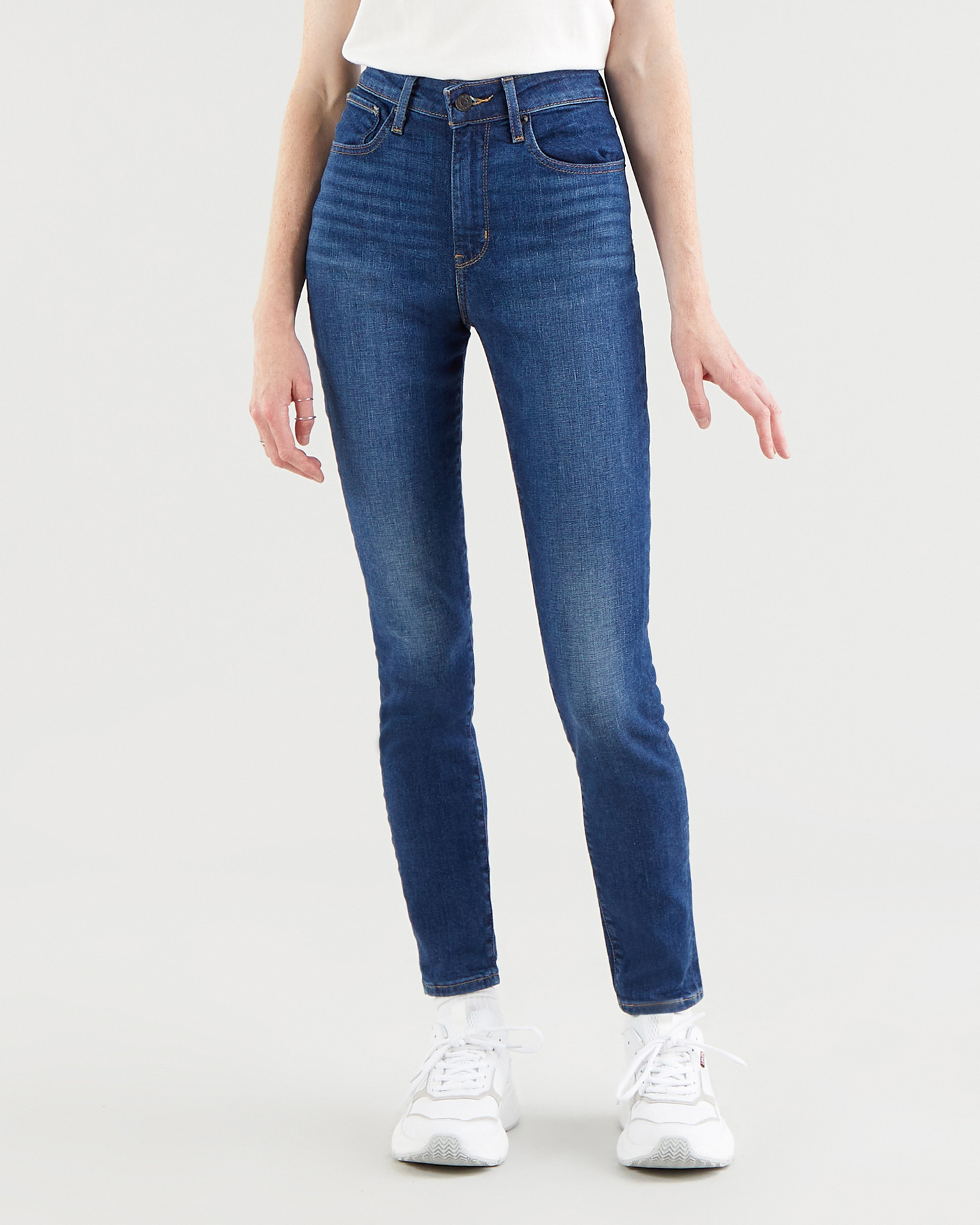 Fotografie 721™ High Rise Skinny Jeans Levi's® | Modrá | Dámské | 25/32