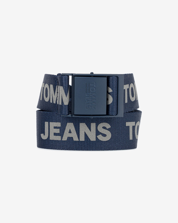 Levně Tommy Jeans Pásek Modrá