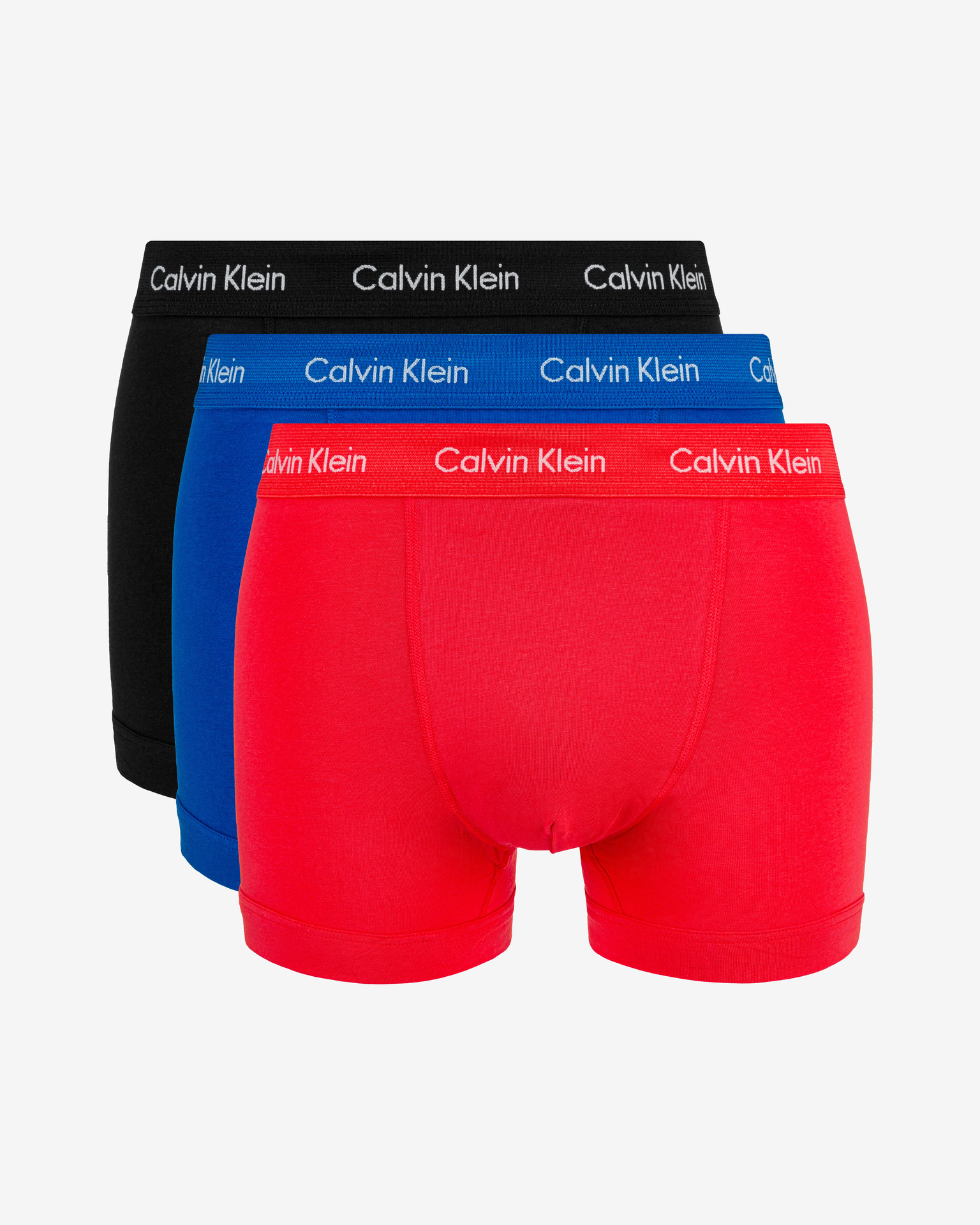 Obrázok Calvin Klein 3 Pack Trunk Blue/ Red / Black M