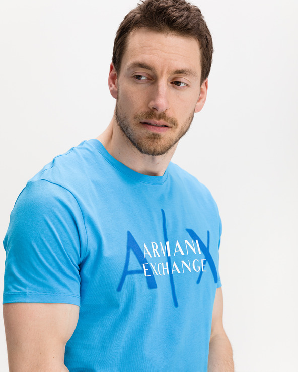 armani exchange t shirt blue