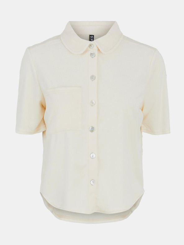 Pieces Teri Shirt Blanco