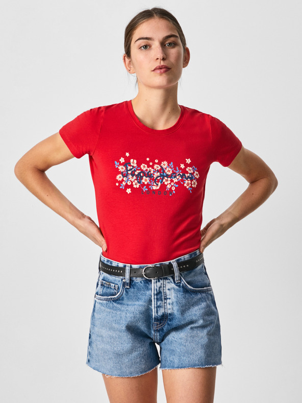 Pepe Jeans Bego T-shirt Cherven