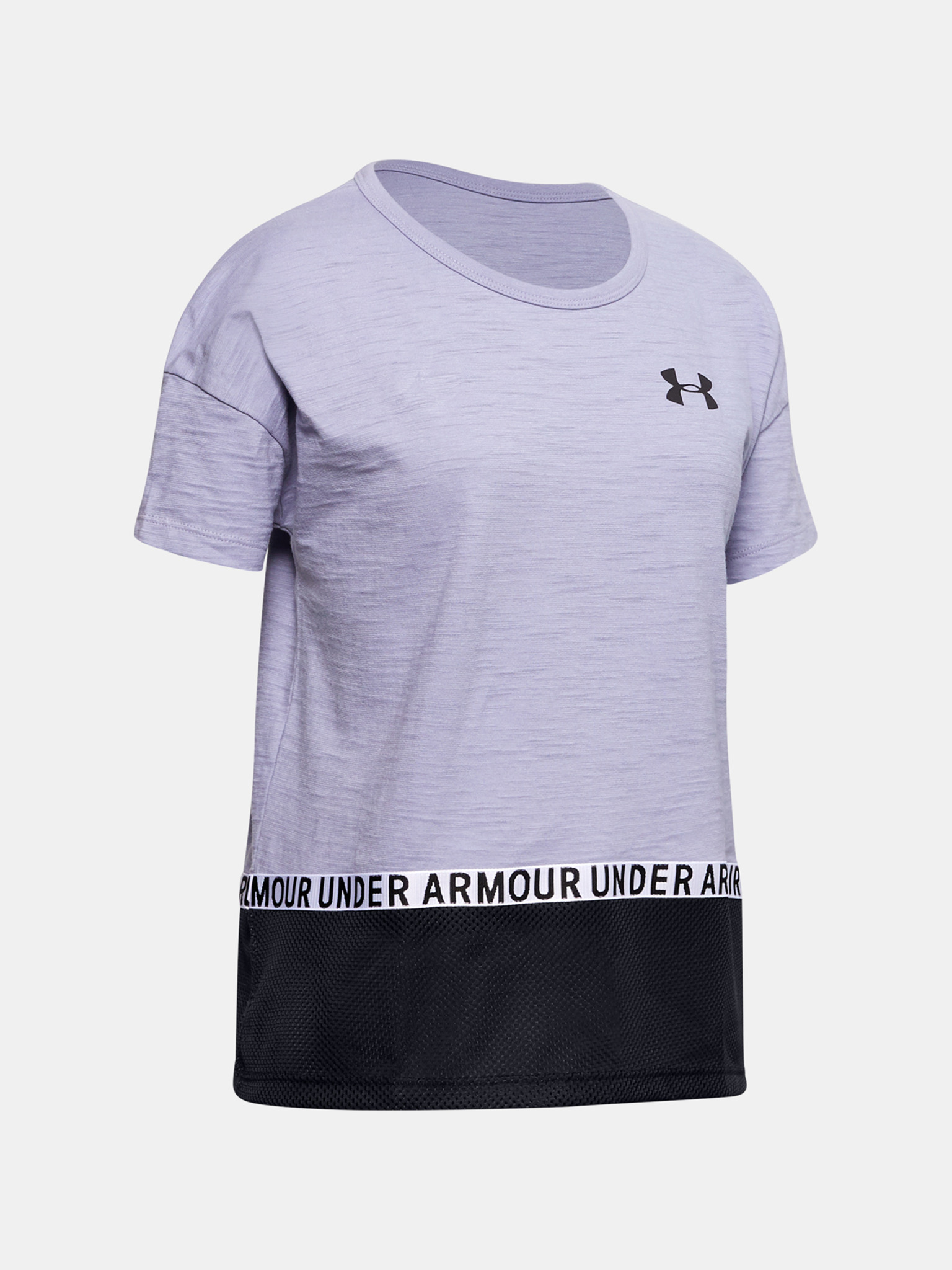 Universidad Volverse loco formar Under Armour - Charged Cotton Taped SS Kids T-shirt Bibloo.com