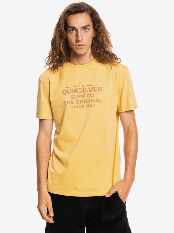 Quiksilver Feeding Line Koszulka Żółty