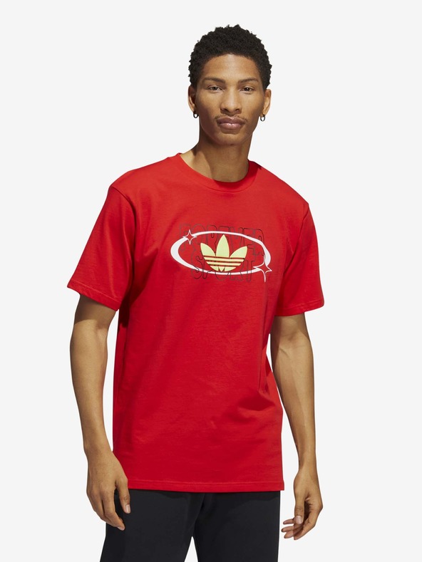 adidas Originals Trefoil Forever T-Shirt Rot