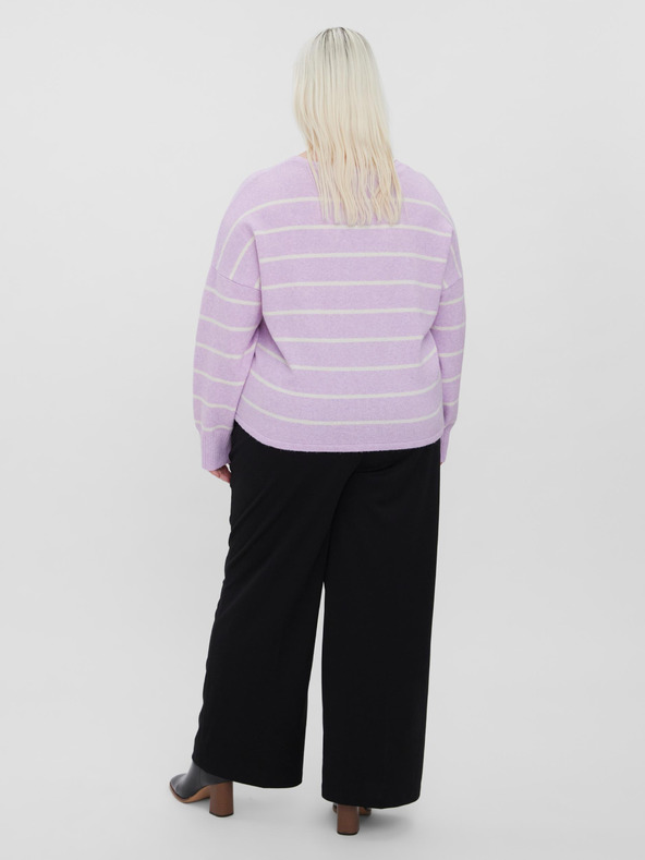 Vero Moda Curve Doffy Sweater Violeta