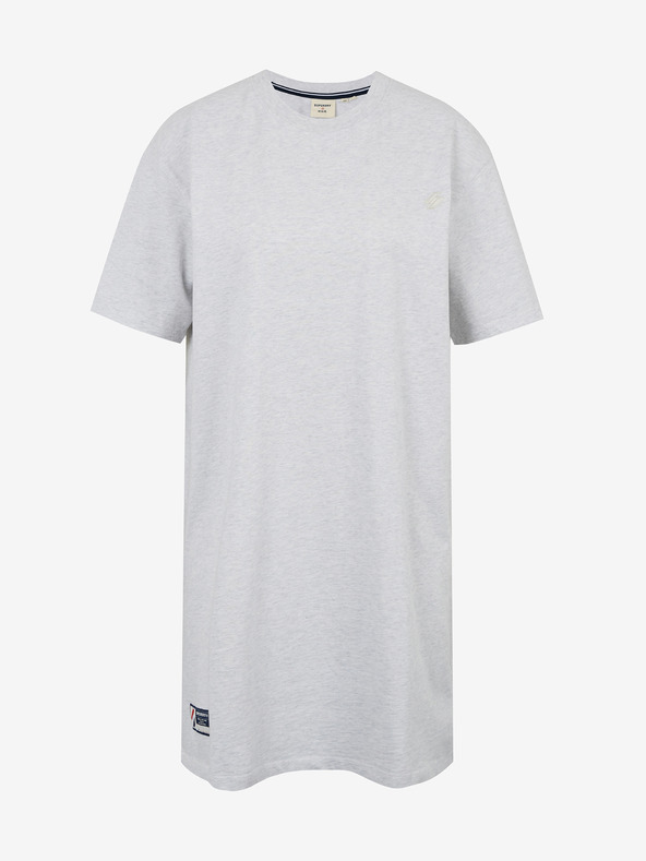 SuperDry Code T-Shirt Dress Рокля Siv