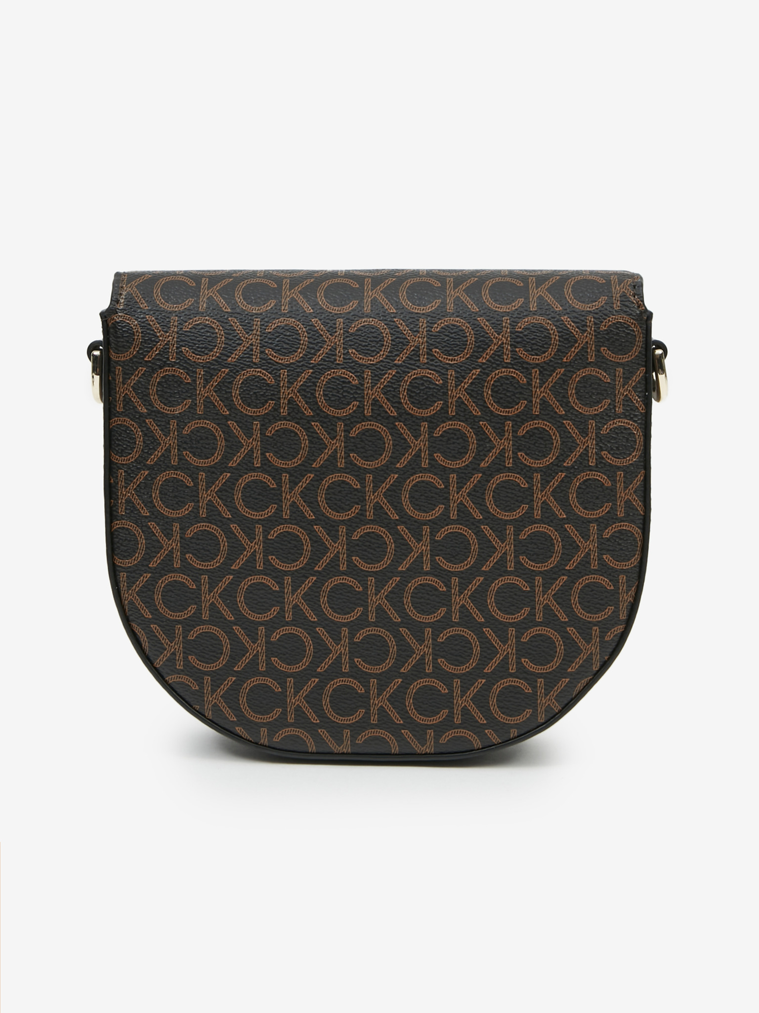 Crossbody bag Calvin Klein Brown in Polyester - 34261065