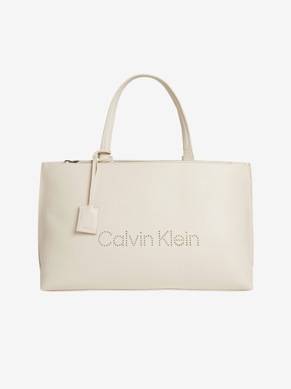 Levně Calvin Klein Kabelka Bílá