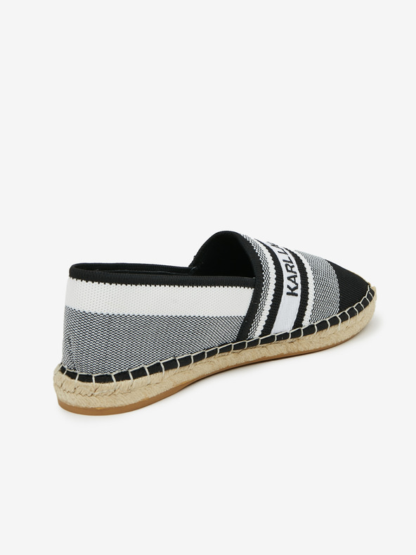 Karl Lagerfeld Kamini Espadrilky Černá