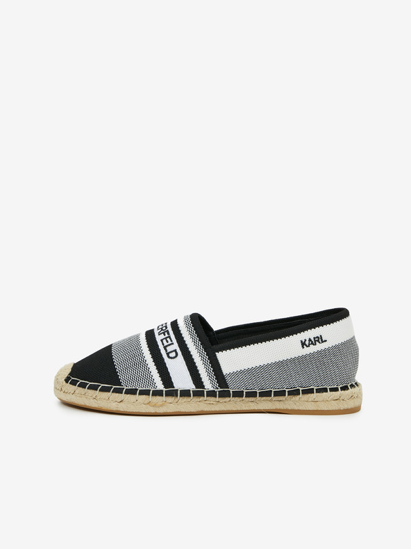 Karl Lagerfeld Kamini Espadrilky Černá