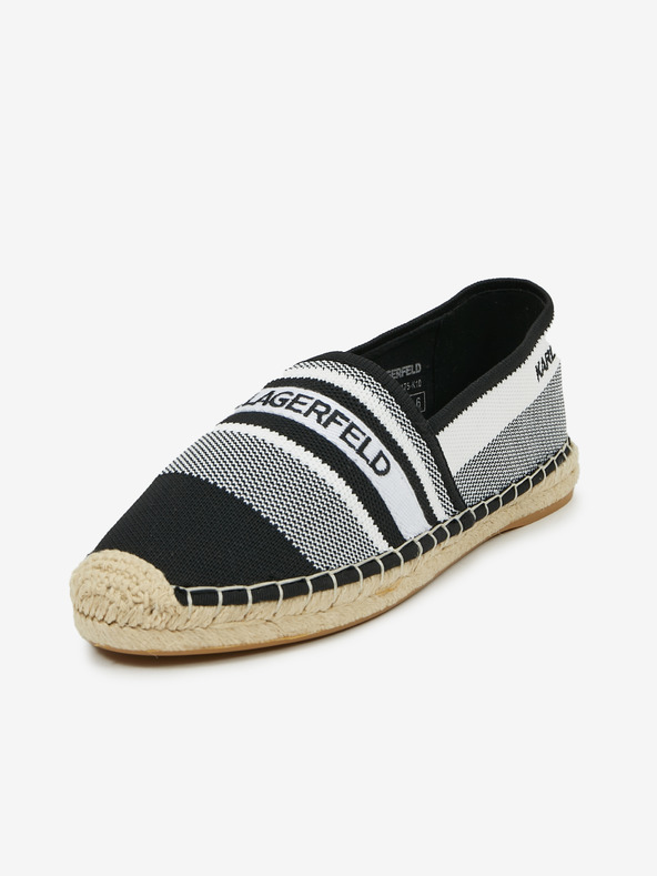 Karl Lagerfeld Kamini Espadrilky Černá