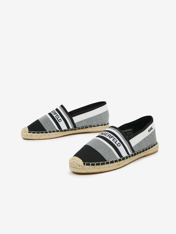 Karl Lagerfeld Kamini Espadrilky Černá