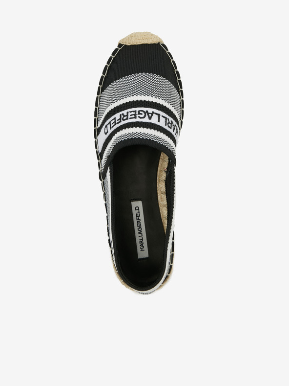 Karl Lagerfeld Kamini Espadrilky Černá