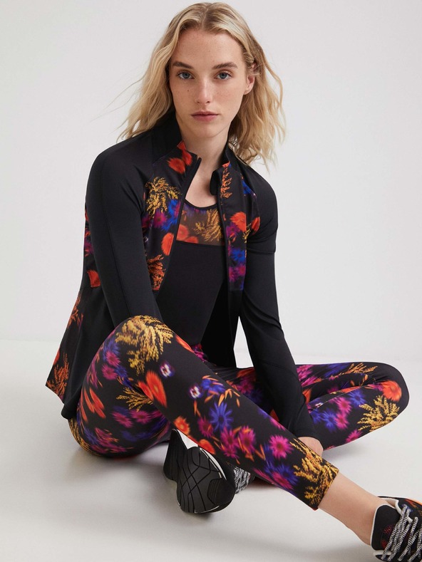 Desigual Run Leggings Negro