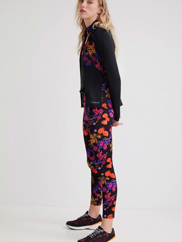 Desigual Run Leggings Negro