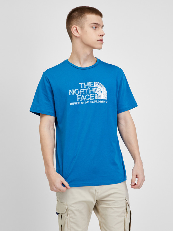 the north face rust t shirt