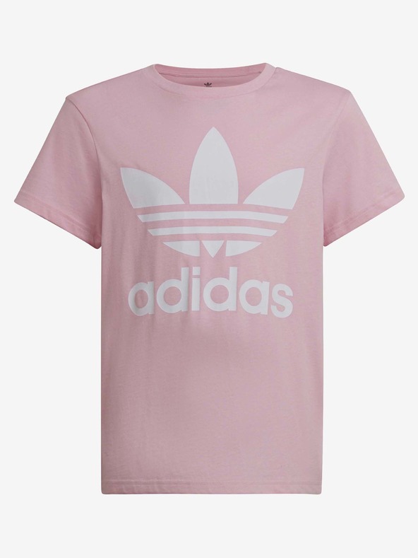 Levně adidas Originals Triko dětské Růžová