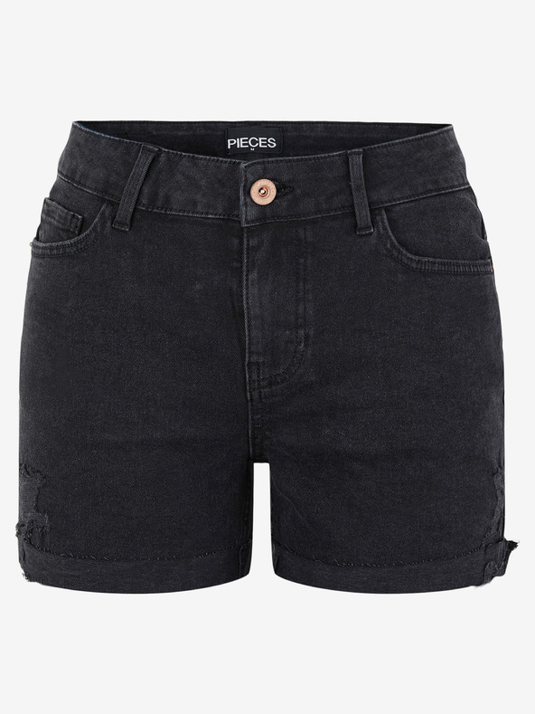 Pieces Lisa Short Pants Negro