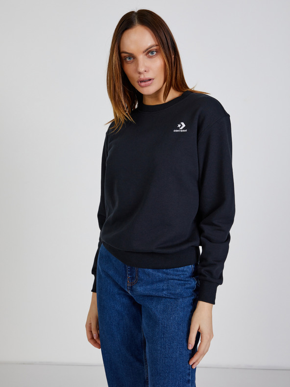Converse Embroidered French Terry Crew Sweatshirt Cheren