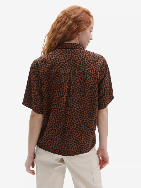 Vans Wild Woven Shirt Marrón