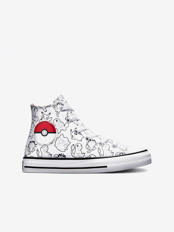 Обувки > Спортни обувки Converse Converse x Pokémon Poké Ball Спортни обувки детски Byal